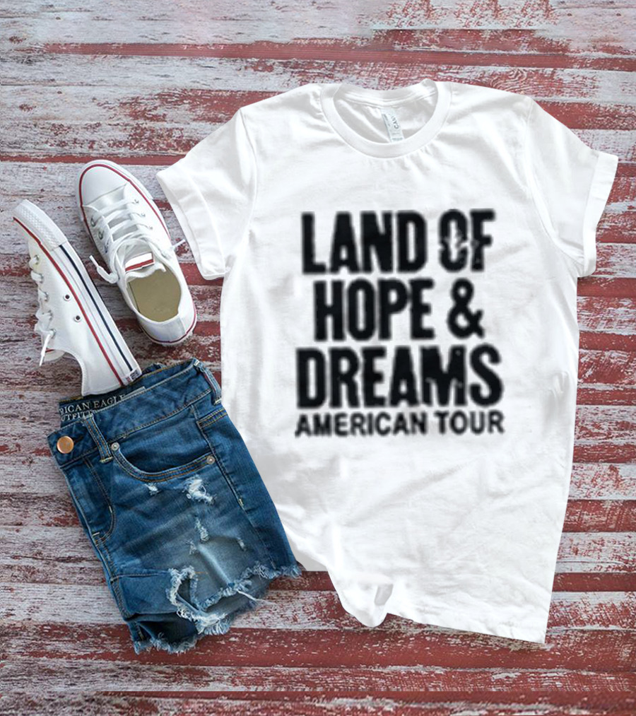 Bruce Springsteen Land Of Hope & Dreams American Tour 2026 T-Shirt