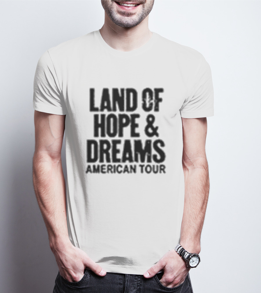 Bruce Springsteen Land Of Hope & Dreams American Tour 2026 T-Shirt