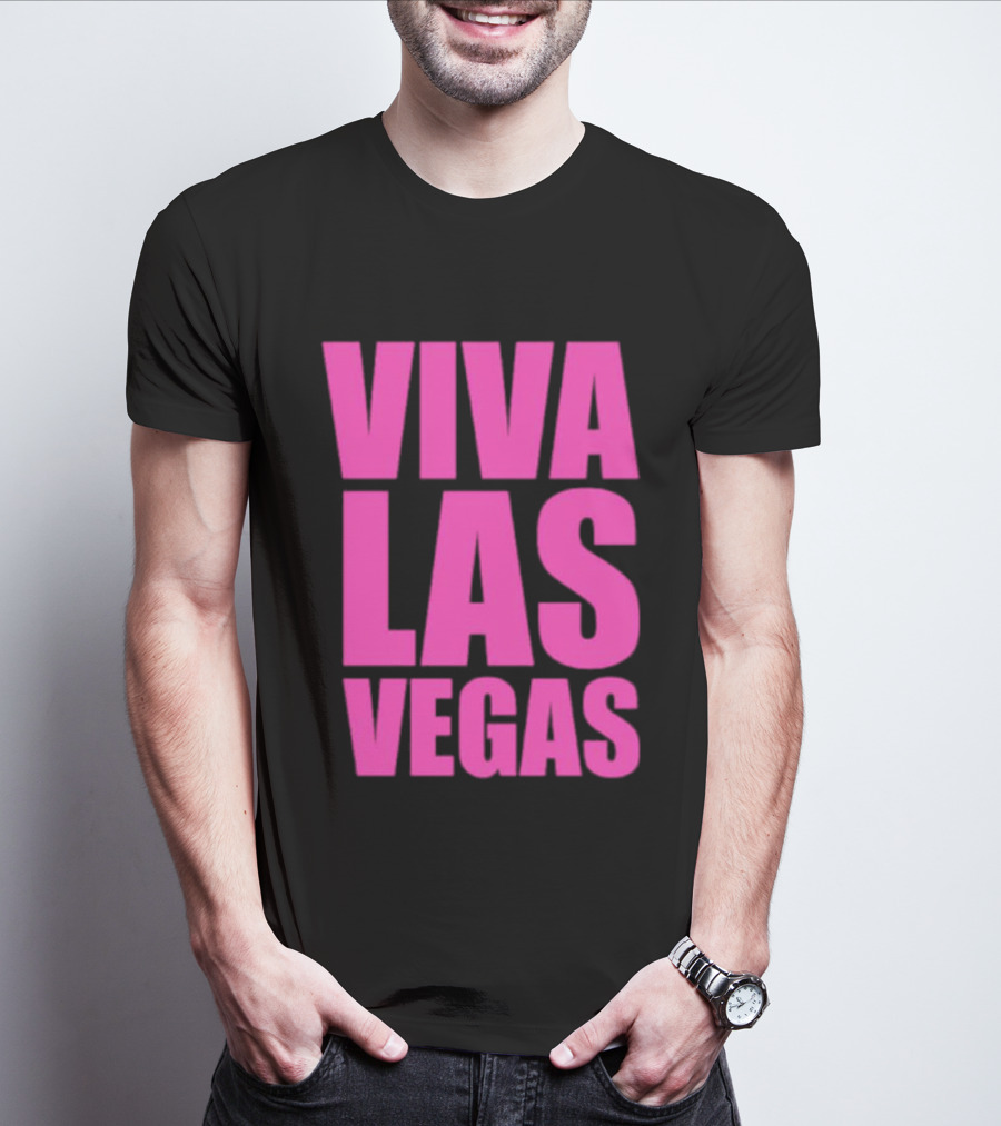 Viva Las Vegas Pink T-Shirt