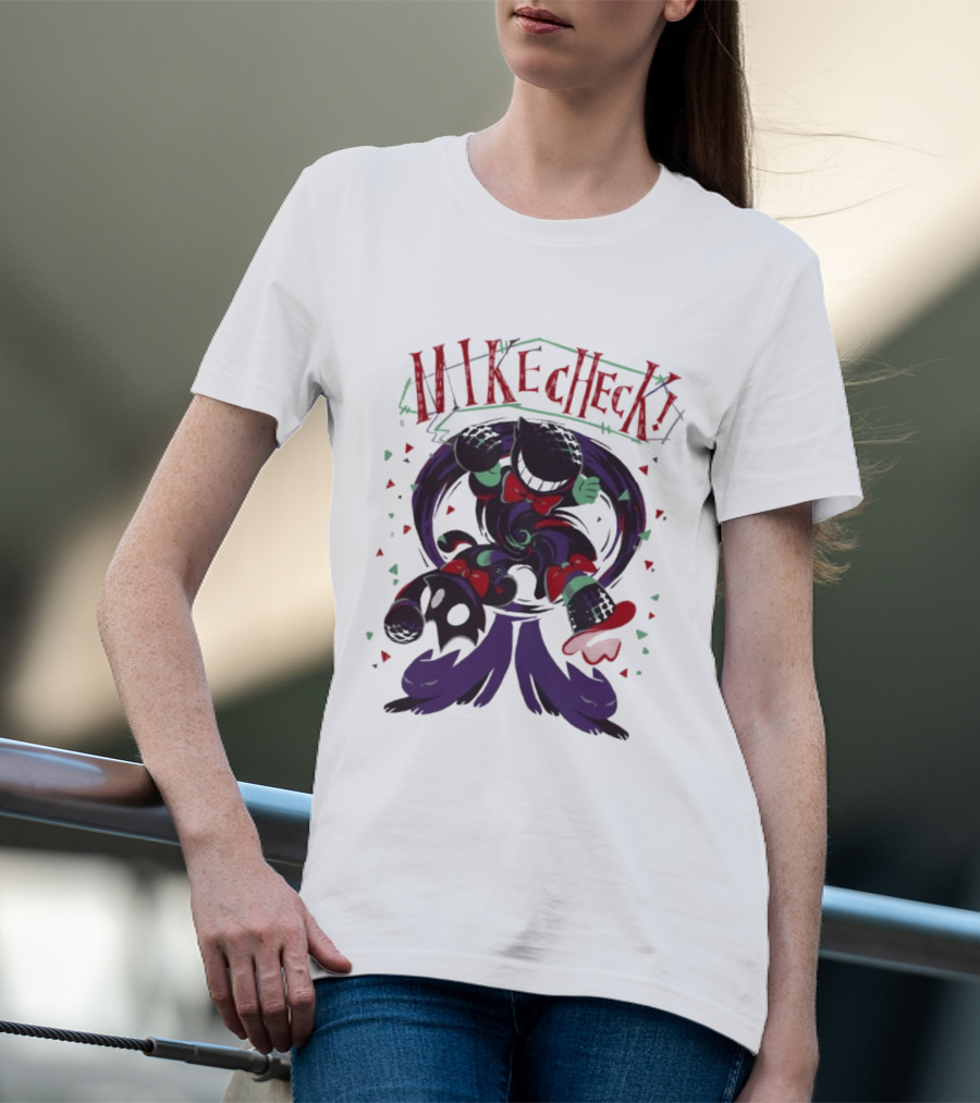 Mike Check Cool Cartoon T-Shirt