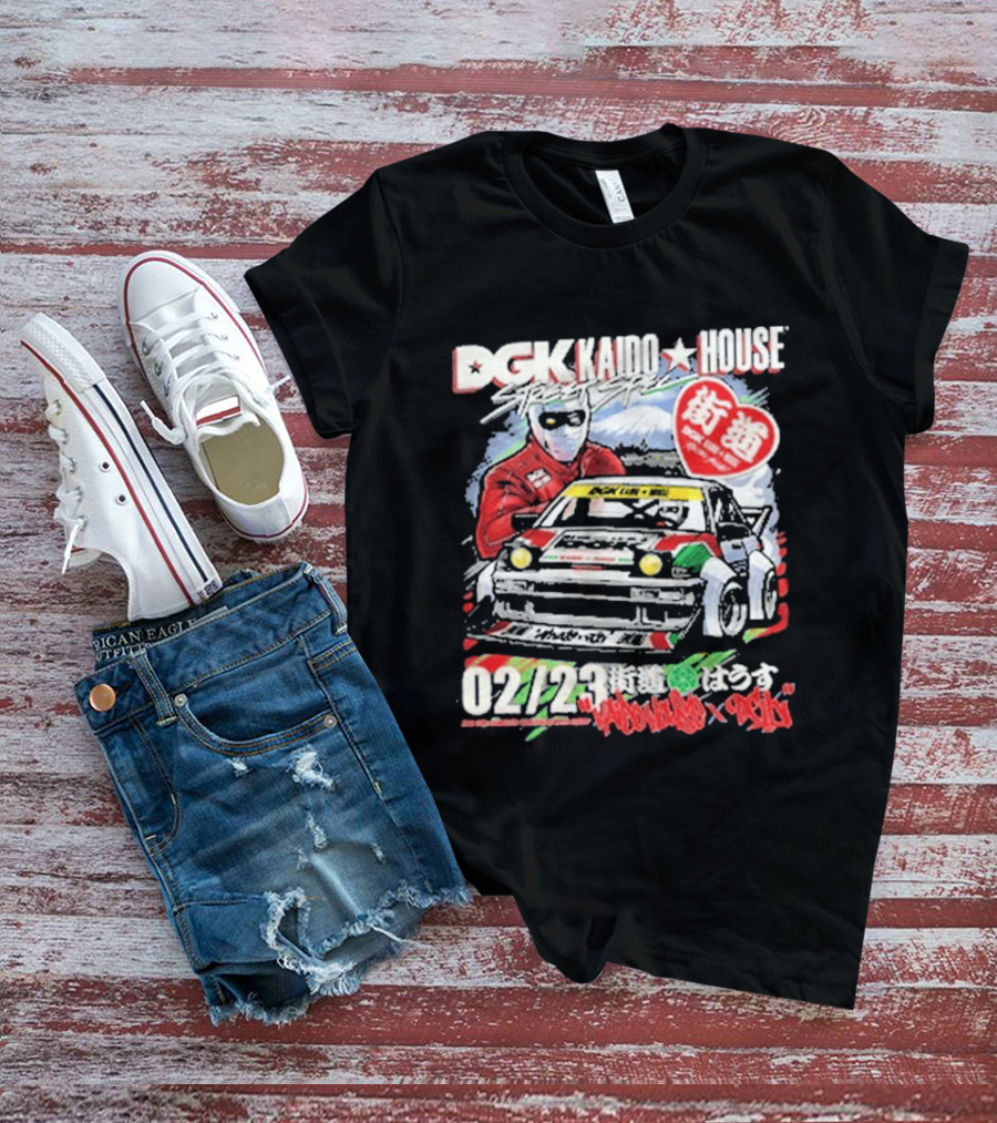 DGK Kaido House Raceway 02/23 Mountain Racer T-Shirt