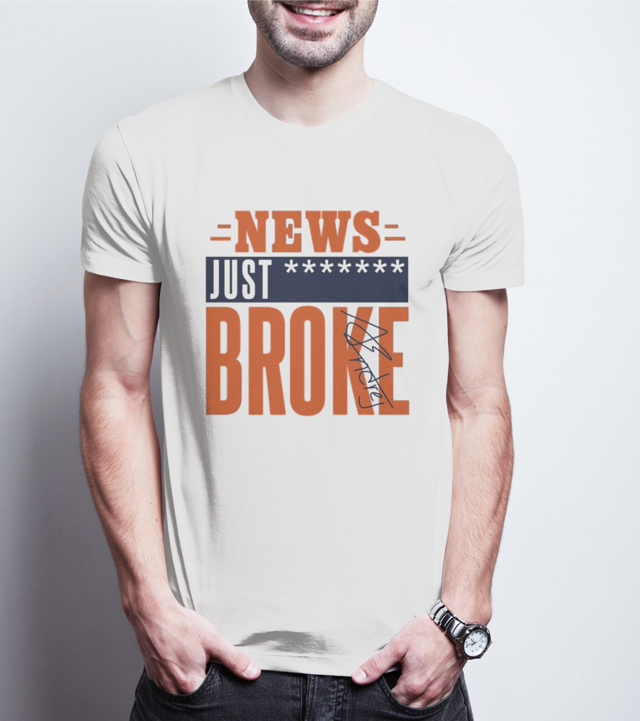 Andrej Stojakovic News Just Broke Illinois Fighting Illini T-Shirt