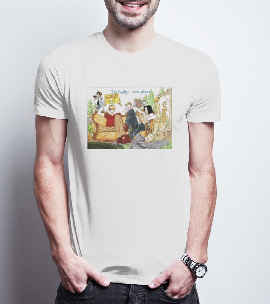 It's Funky One Piece Anime Crew And Goal Adventure T-Shirt