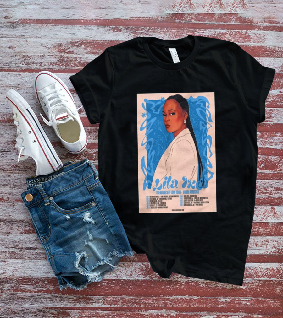 Lila Ike Treasure Self Love Tour North America 2026 T-Shirt
