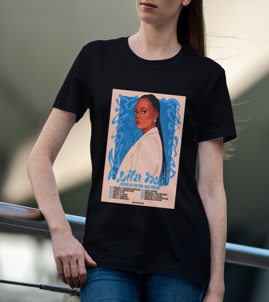 Lila Ike Treasure Self Love Tour North America 2026 T-Shirt
