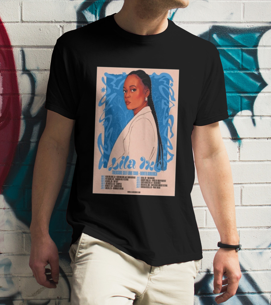 Lila Ike Treasure Self Love Tour North America 2026 T-Shirt