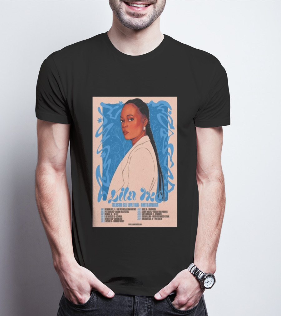 Lila Ike Treasure Self Love Tour North America 2026 T-Shirt