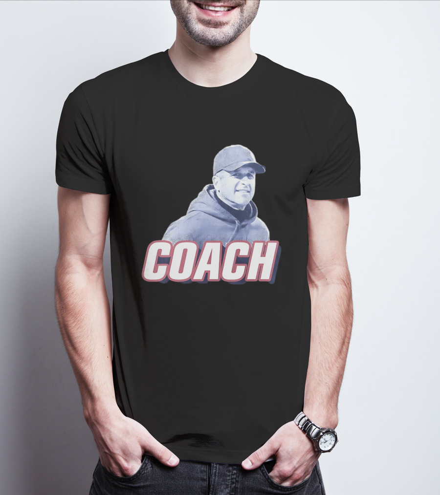 Harbaugh Coach New York Giants T-Shirt