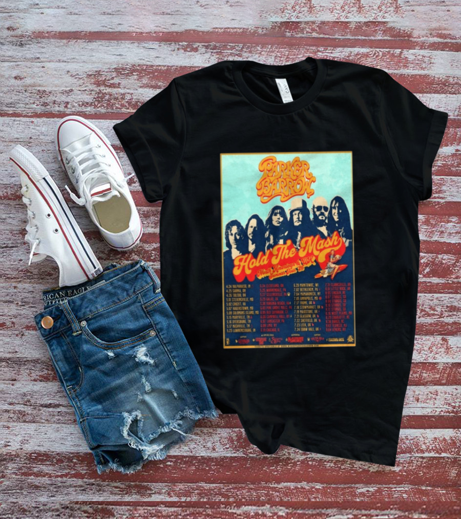 Parker Barrow Hold The Mash North American UK Summer Tour 2023 T-Shirt
