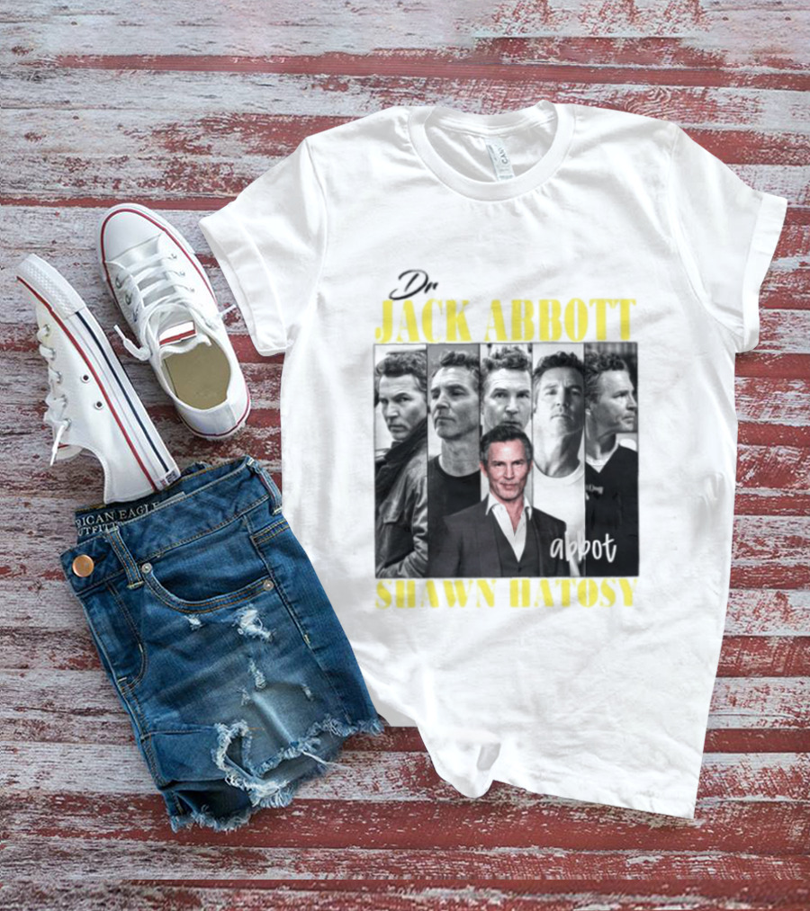 Dr Jack Abbott Shawn Hatosy Multiscene Portrait Compilation T-Shirt