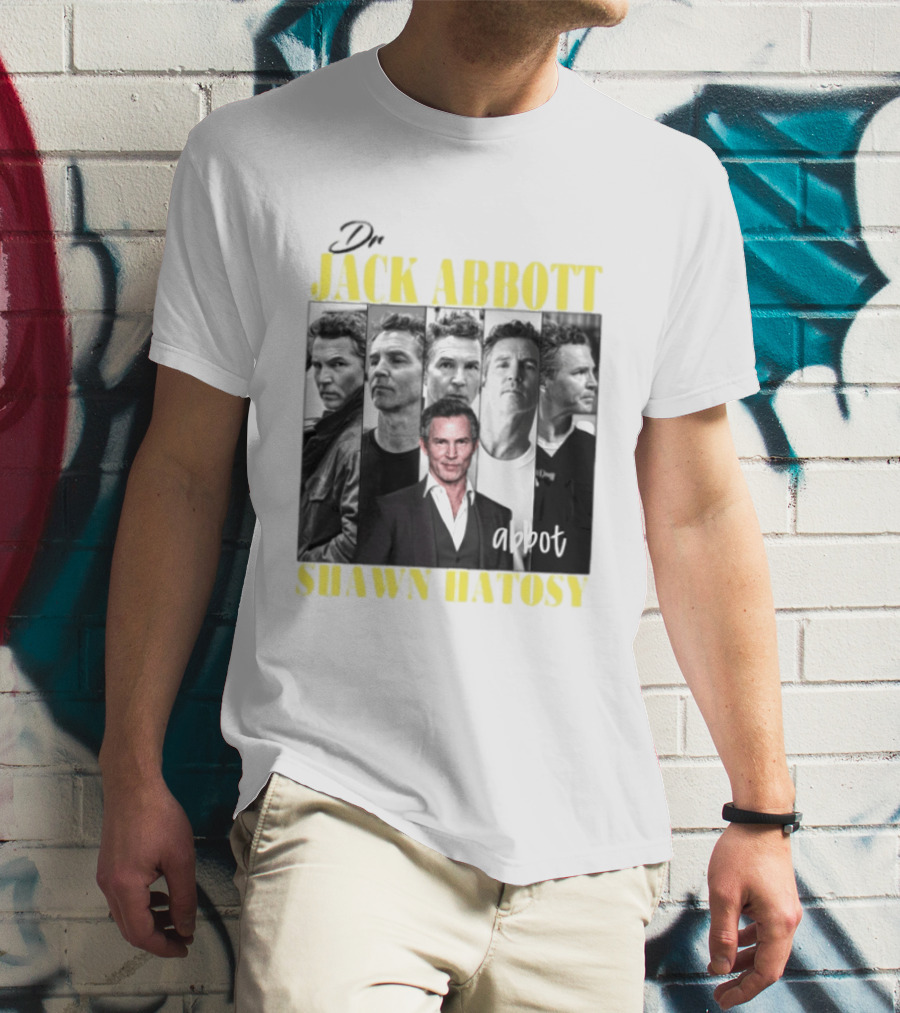 Dr Jack Abbott Shawn Hatosy Multiscene Portrait Compilation T-Shirt