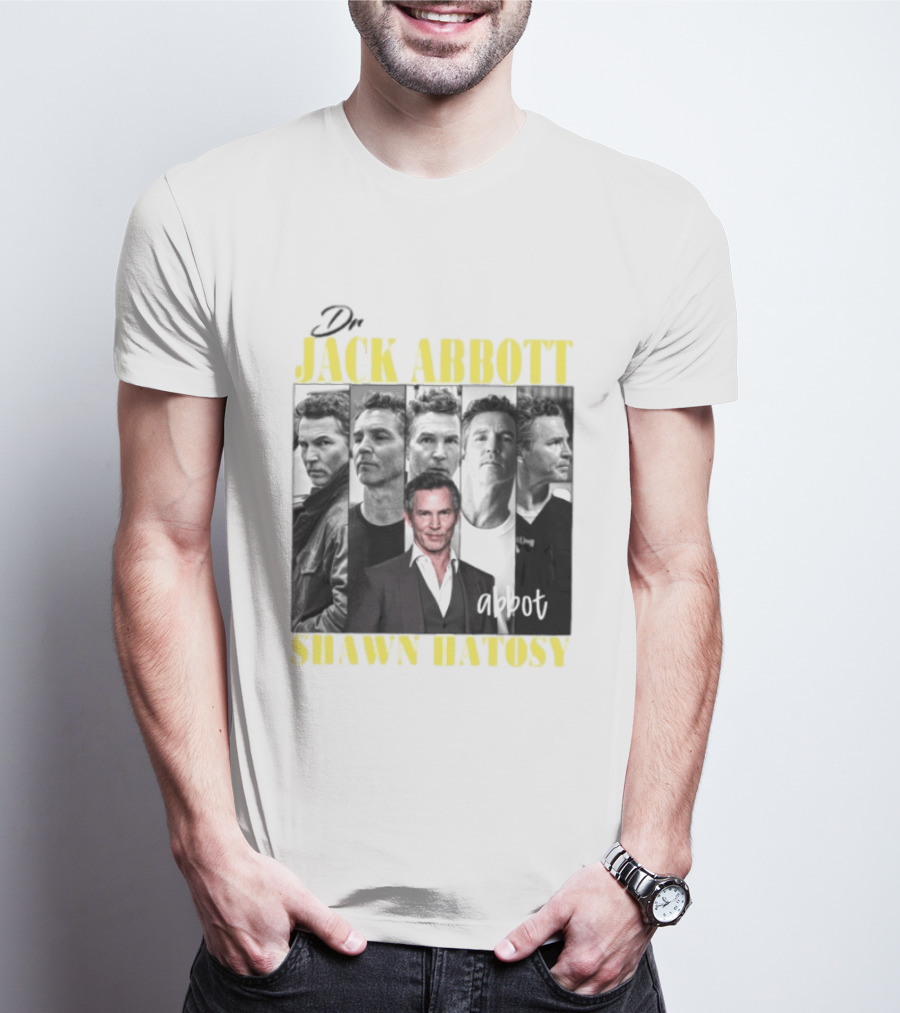 Dr Jack Abbott Shawn Hatosy Multiscene Portrait Compilation T-Shirt