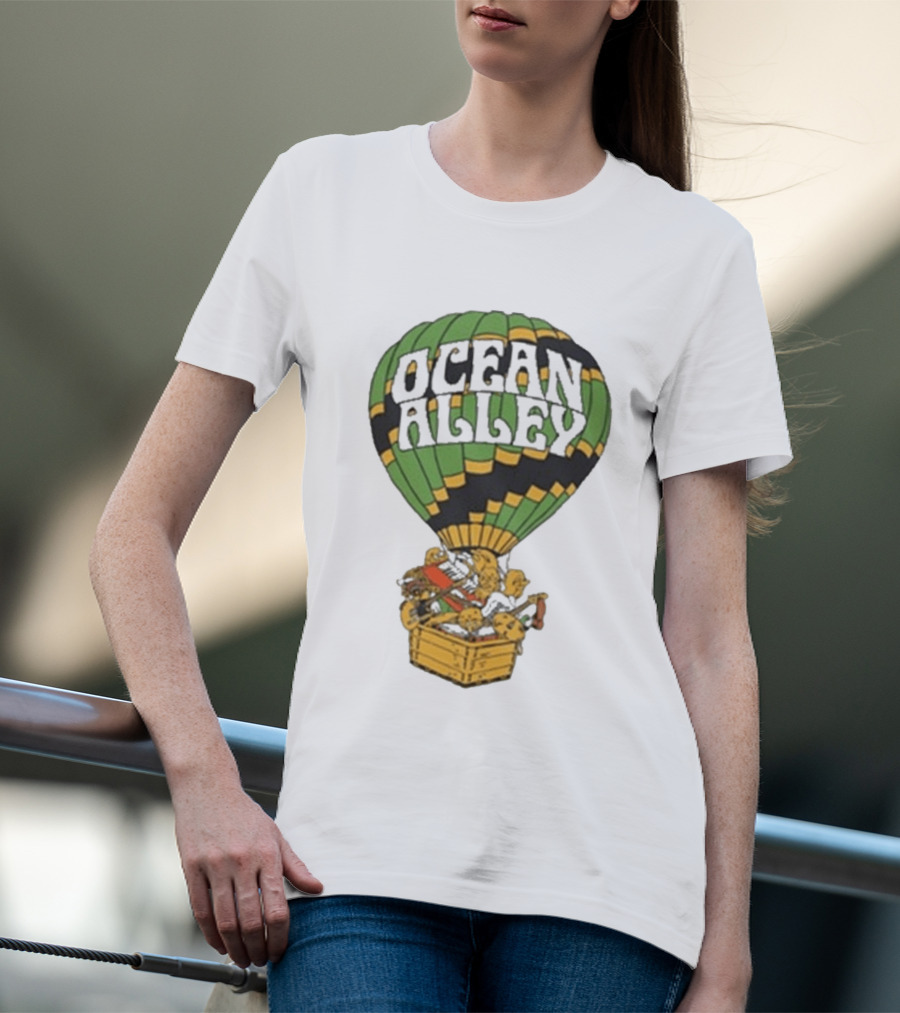 Ocean Alley 2026 Aus Nz Tour Hot Air Balloon T-Shirt