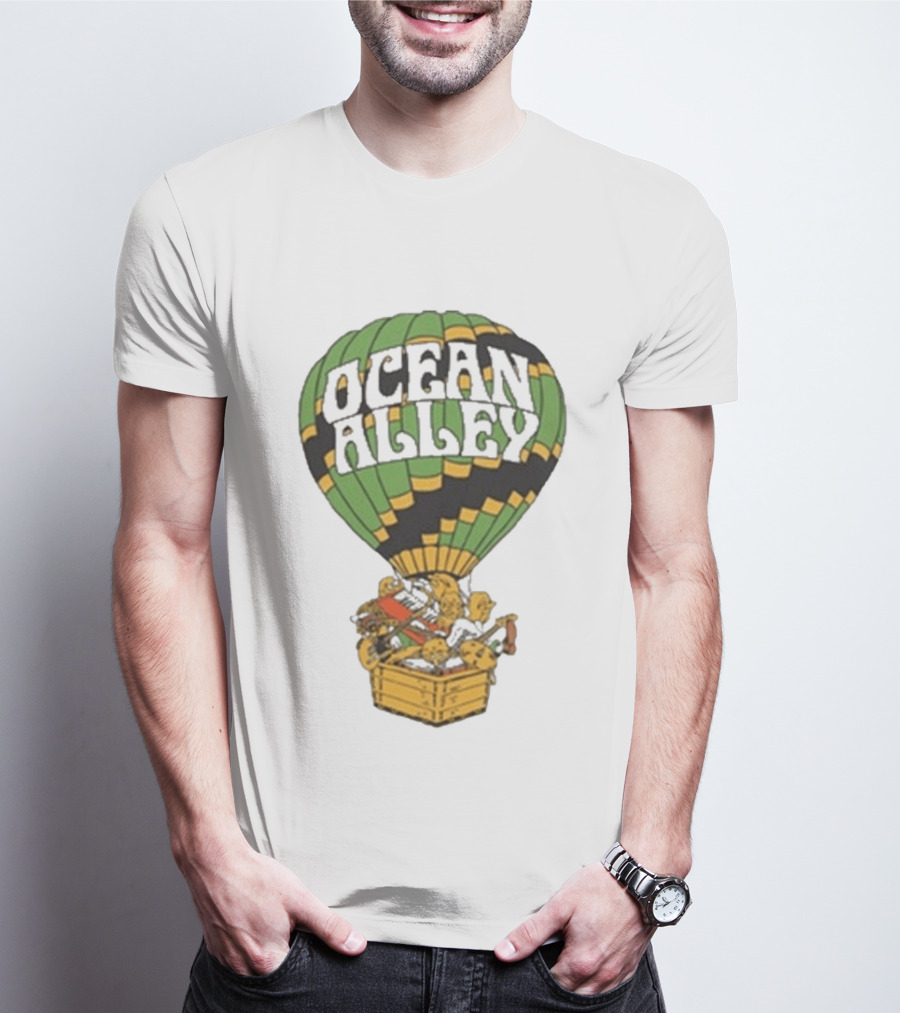 Ocean Alley 2026 Aus Nz Tour Hot Air Balloon T-Shirt