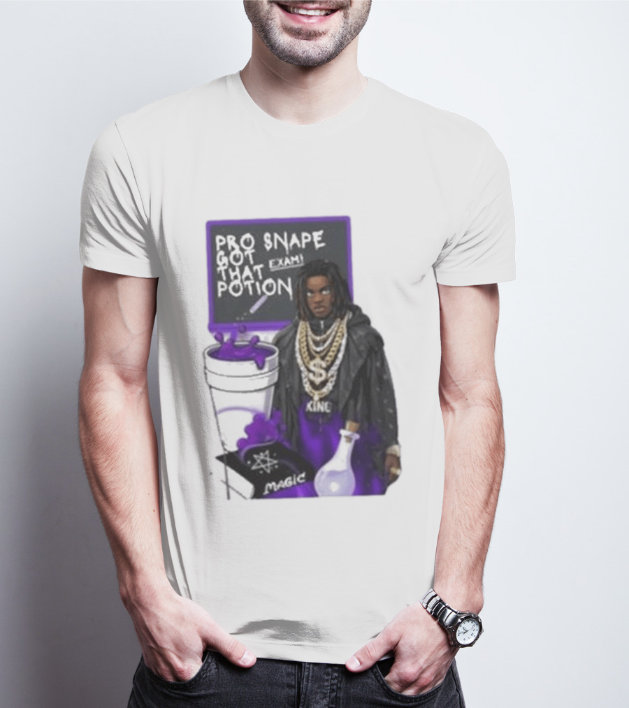 Pro Snape Got That Potion Magic Hip Hop Exam King T-Shirt