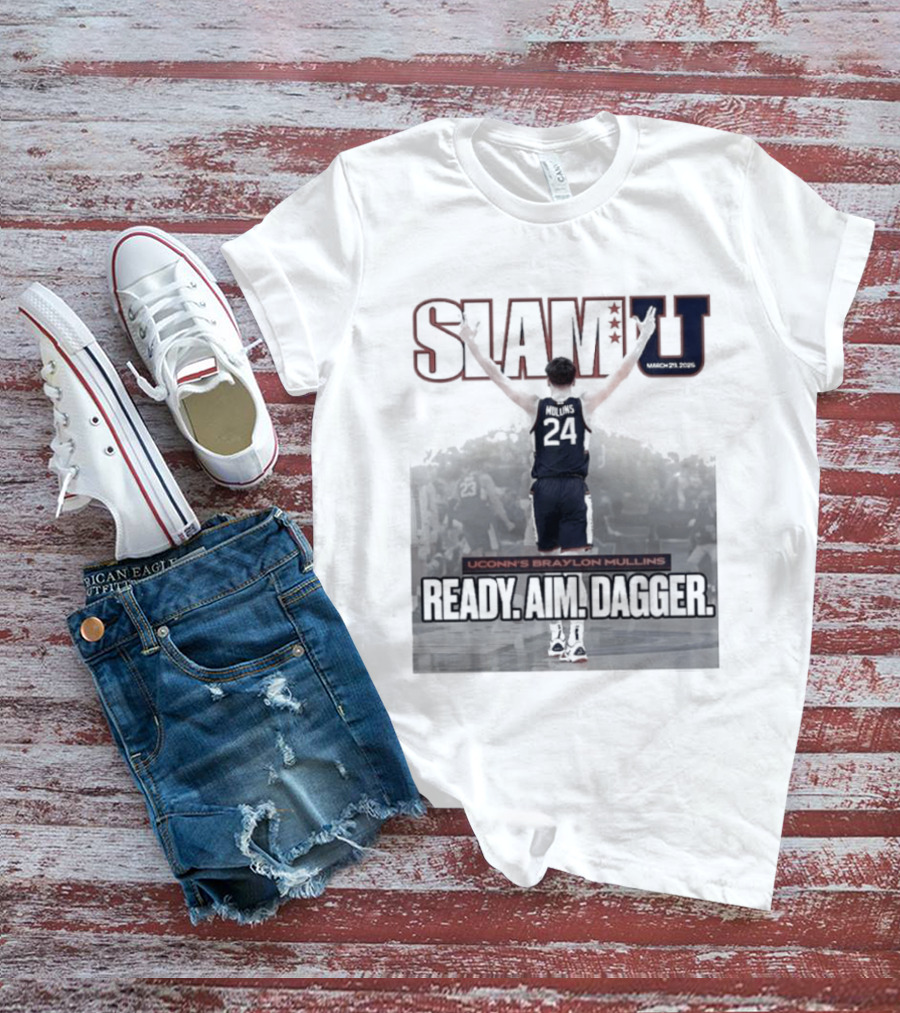 SLAM U Braylon Mullins Ready Aim Dagger T-Shirt