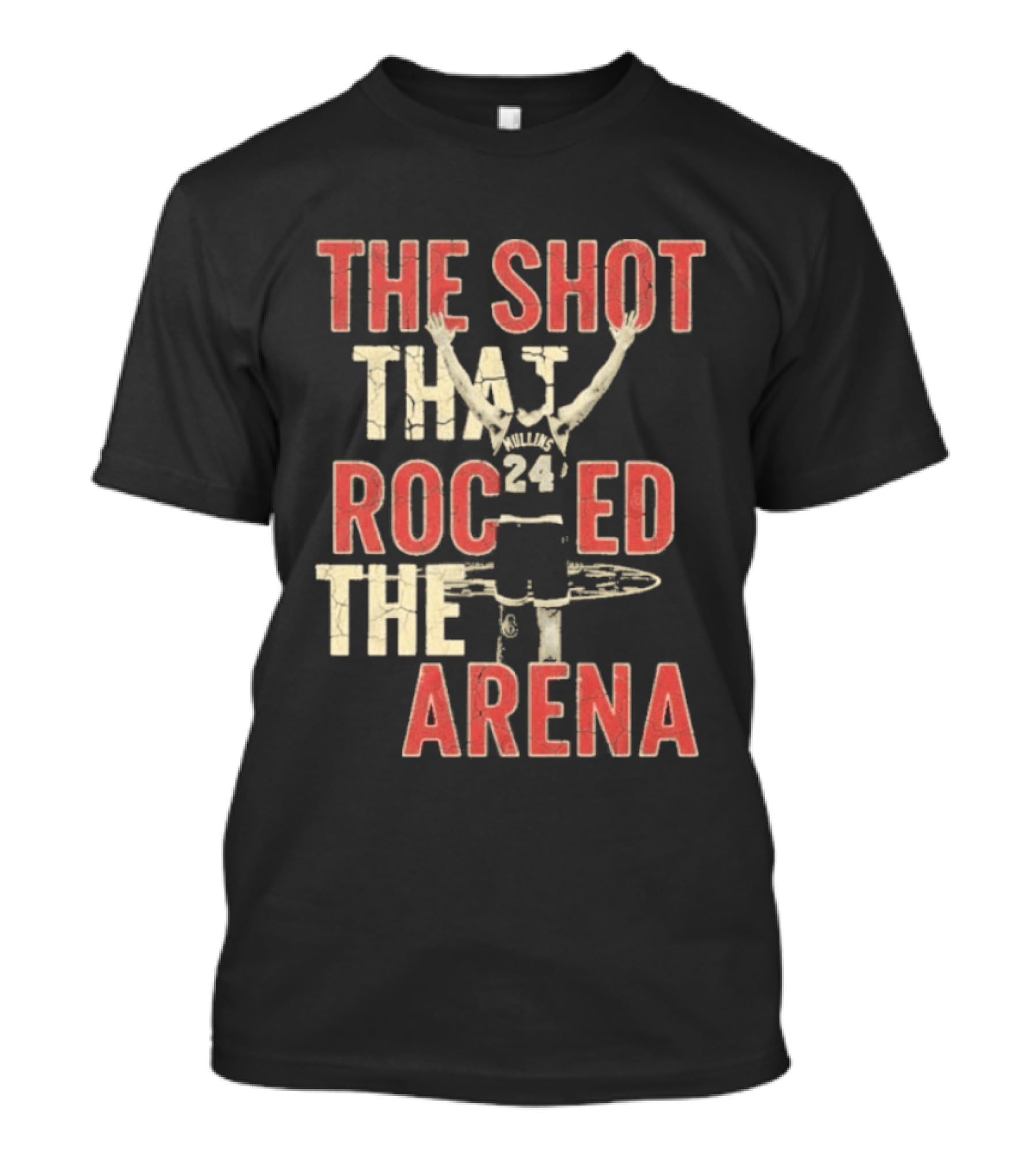 The Shot That Rocked The Arena Braylon Mullins Basketball Icon 24 T-Shirt