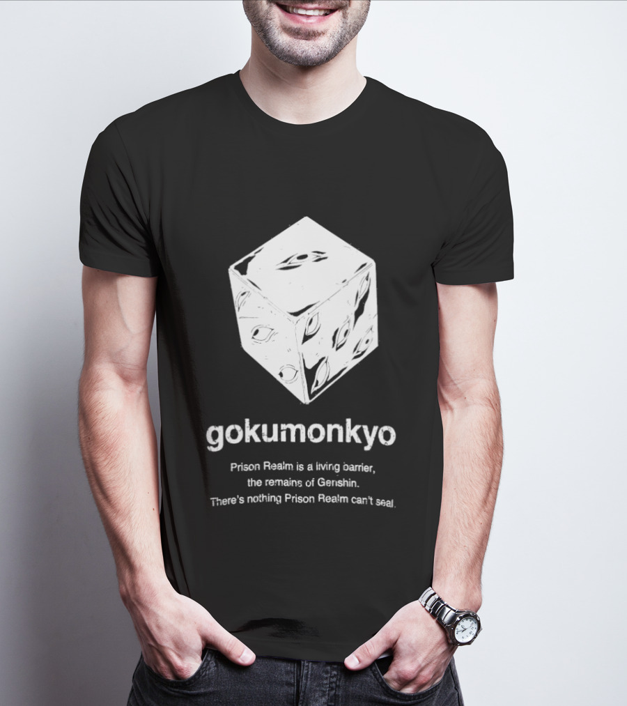 Jump Ichiban Jujutsu Kaisen X Mangart Beams Gokumonkyo Prison Realm T-Shirt