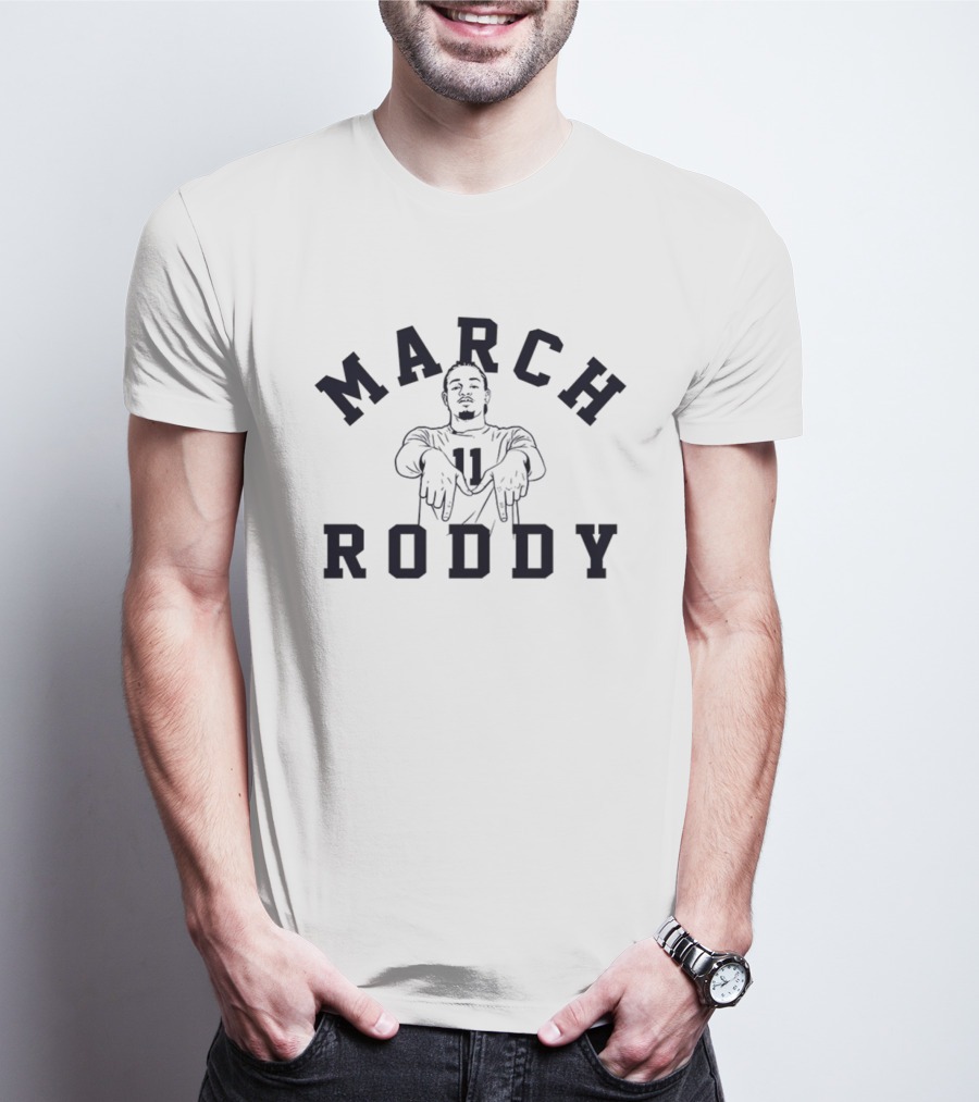 Roddy Gayle Jr. Michigan Wolverines Basketball March Roddy T-Shirt