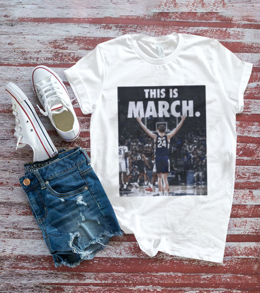 This Is March Braylon Mullins The Shot Uconn Clutch Basketball Moment T-Shirt