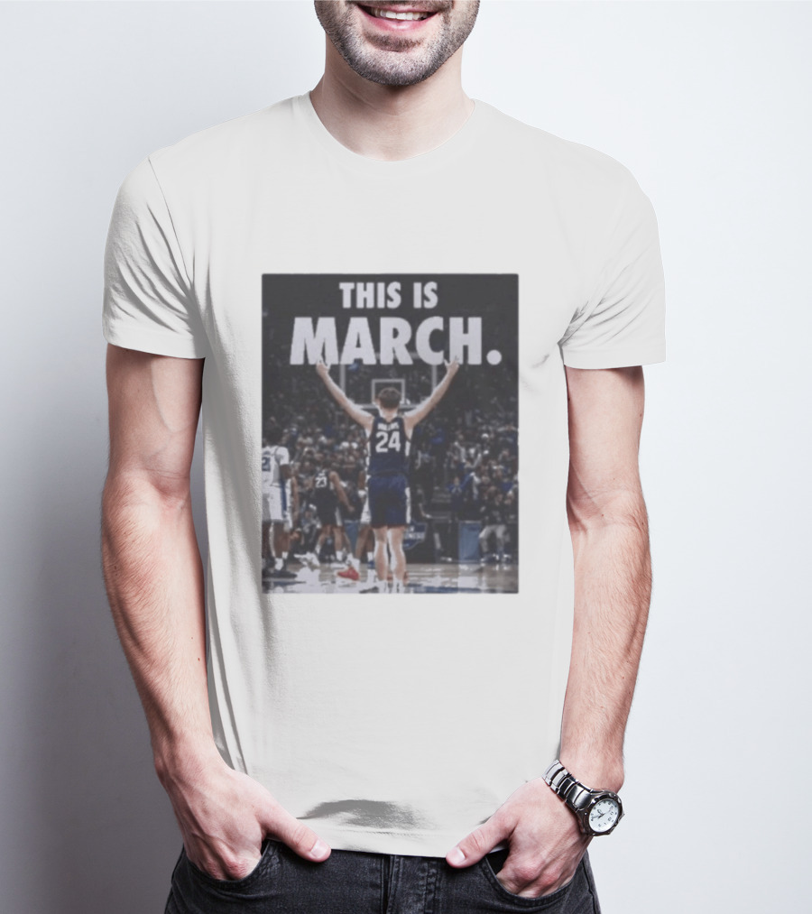 This Is March Braylon Mullins The Shot Uconn Clutch Basketball Moment T-Shirt