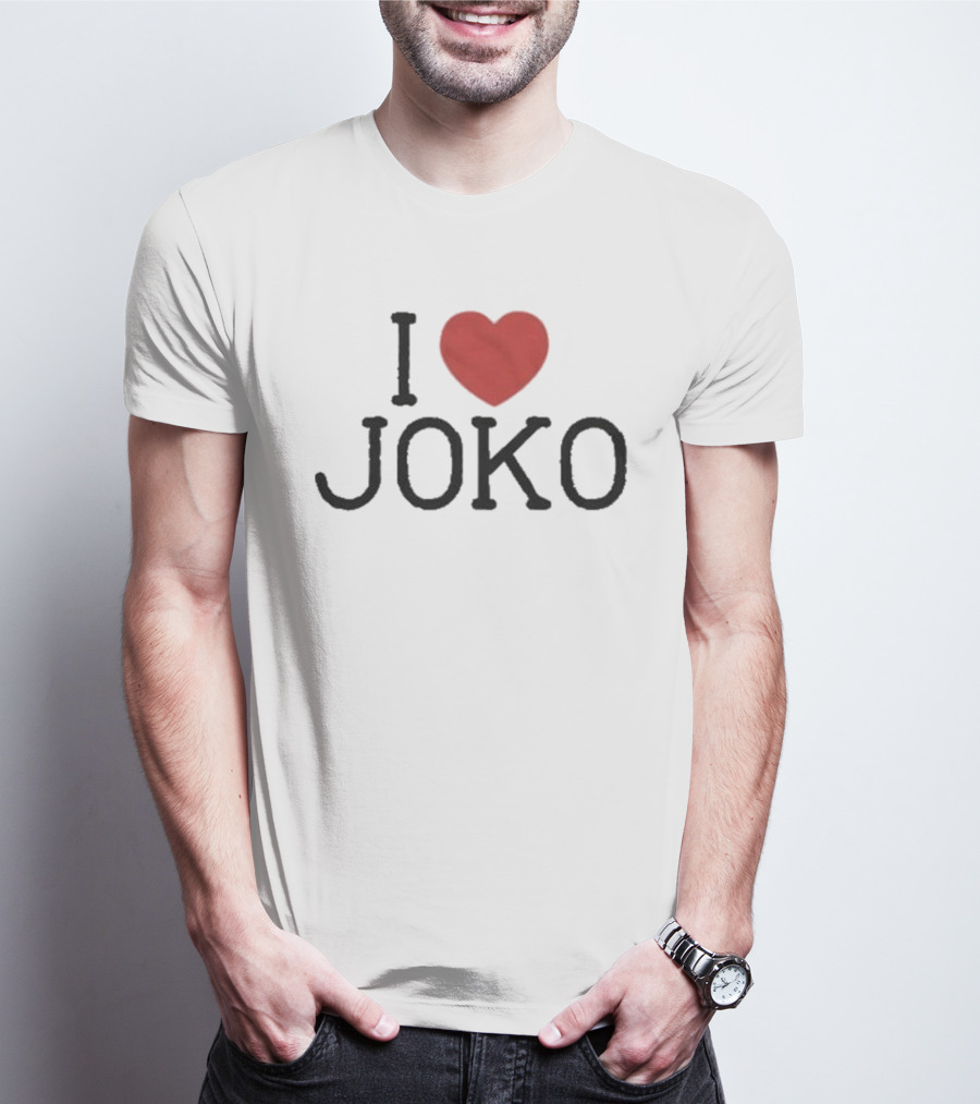 I Love Joko Heart T-Shirt