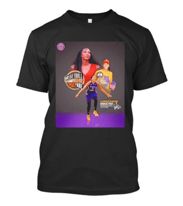 Candace Parker Basketball Hall Of Fame Inductee 2016 Champion Sparks T-Shirt