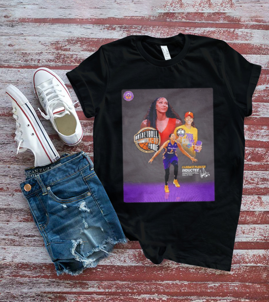 Candace Parker Basketball Hall Of Fame Inductee 2016 Champion Sparks T-Shirt