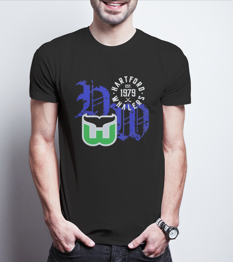 Hartford Whalers Est. 1979 NHL Iconic Team T-Shirt