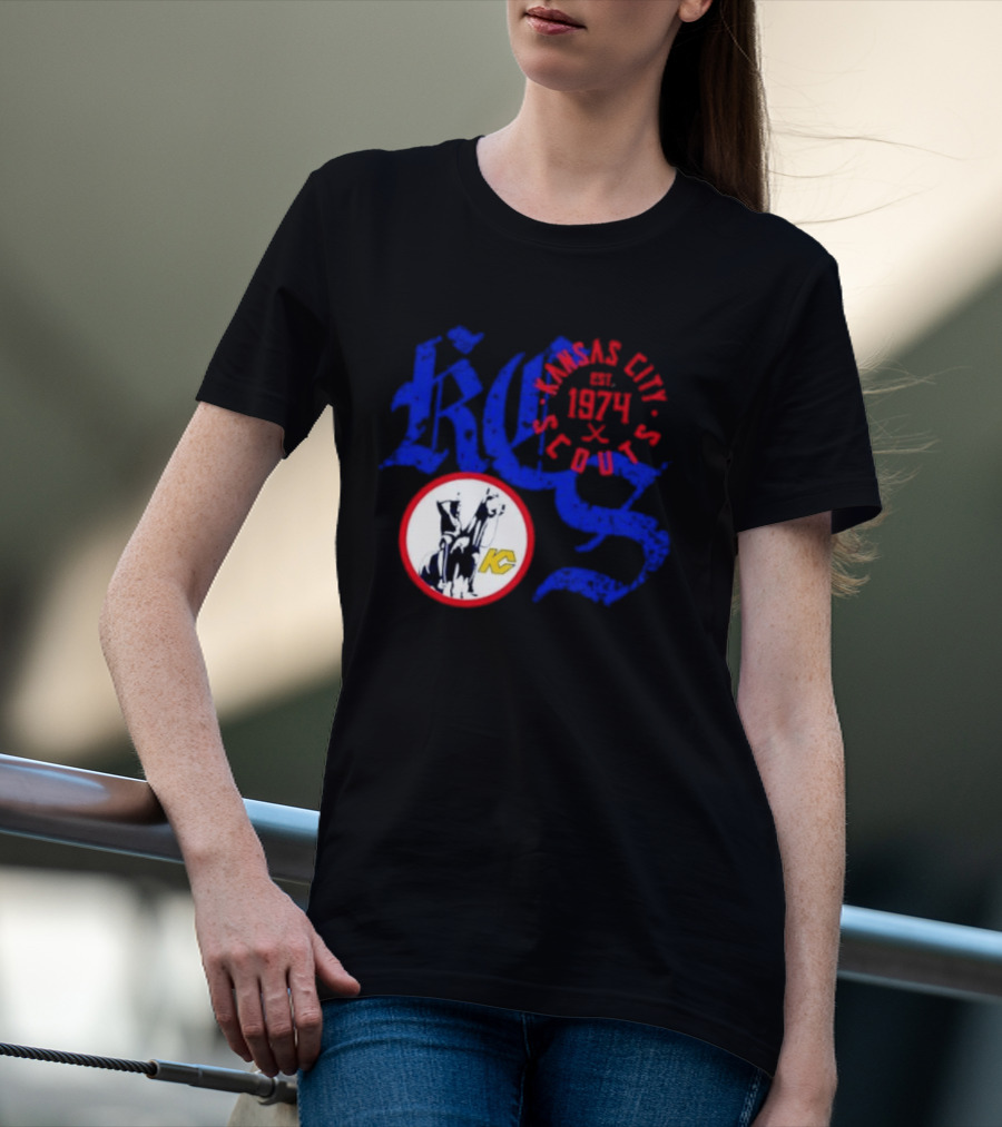Kansas City Scouts 1974 Retro KC NHL Scouts T-Shirt
