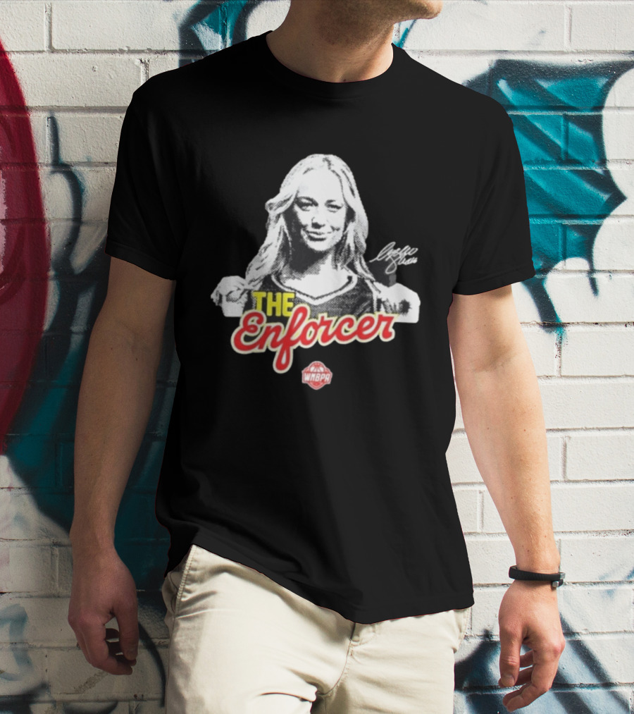Sophie Cunningham The Enforcer WNBPA Basketball Signature T-Shirt