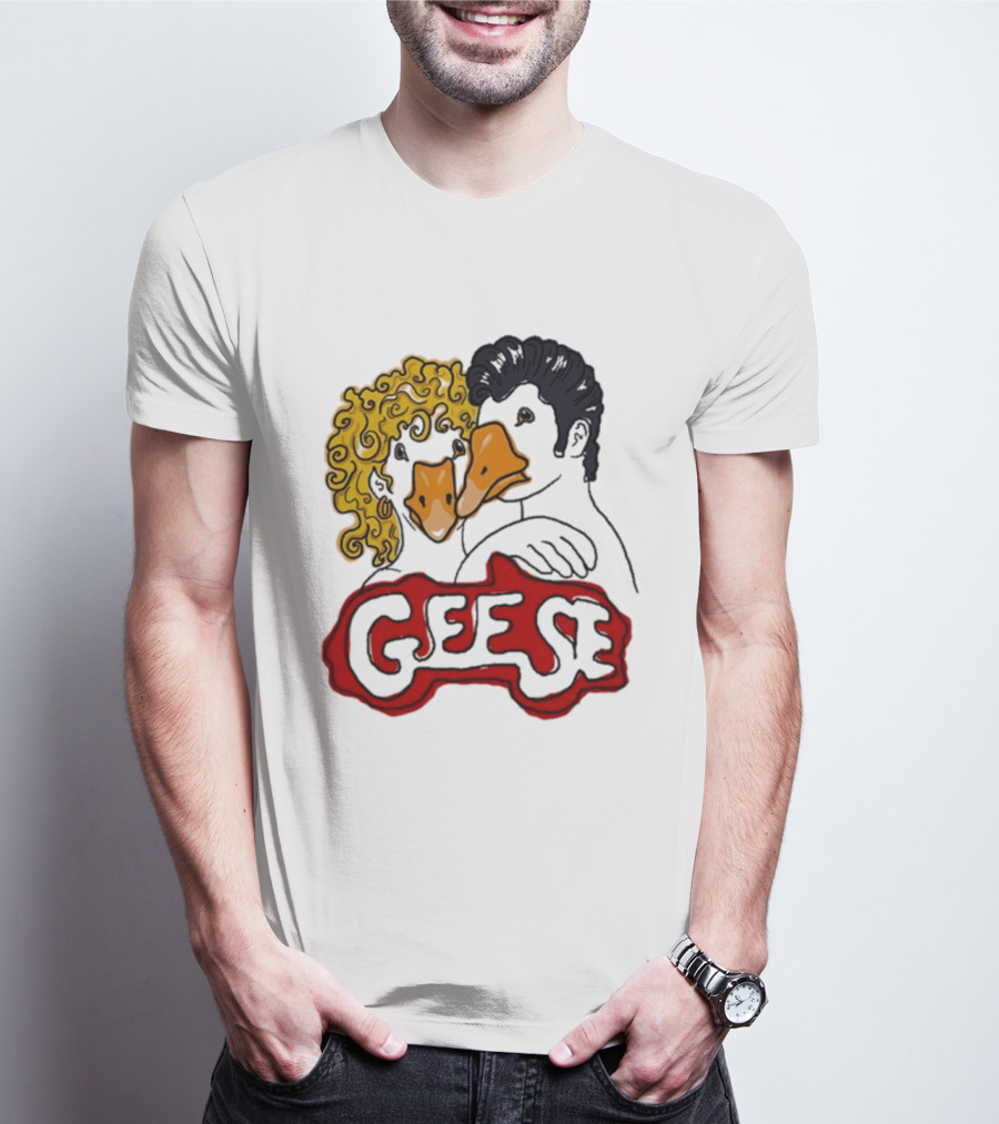Grease Inspired Lonely Club Geese With Duck Faces T-Shirt