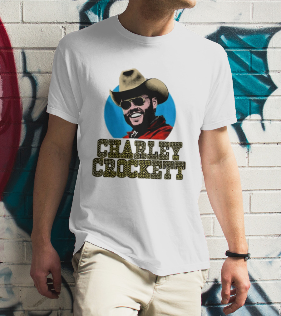 Charley Crockett Cowboy Hat Sunglasses Western T-Shirt