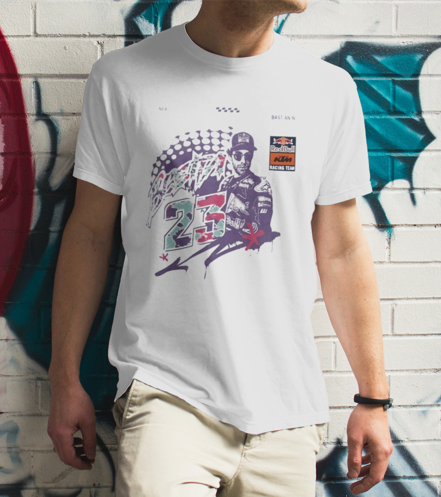 Enea Bastianini 23 Red Bull KTM Racing Team T-Shirt