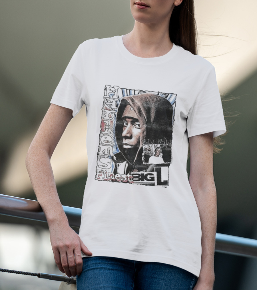 Harlem's Finest Big L Hip Hop Legend T-Shirt