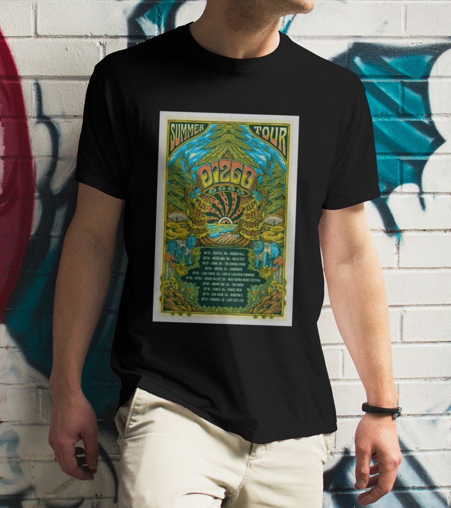 Dizgo Band Summer Tour 2026 T-Shirt
