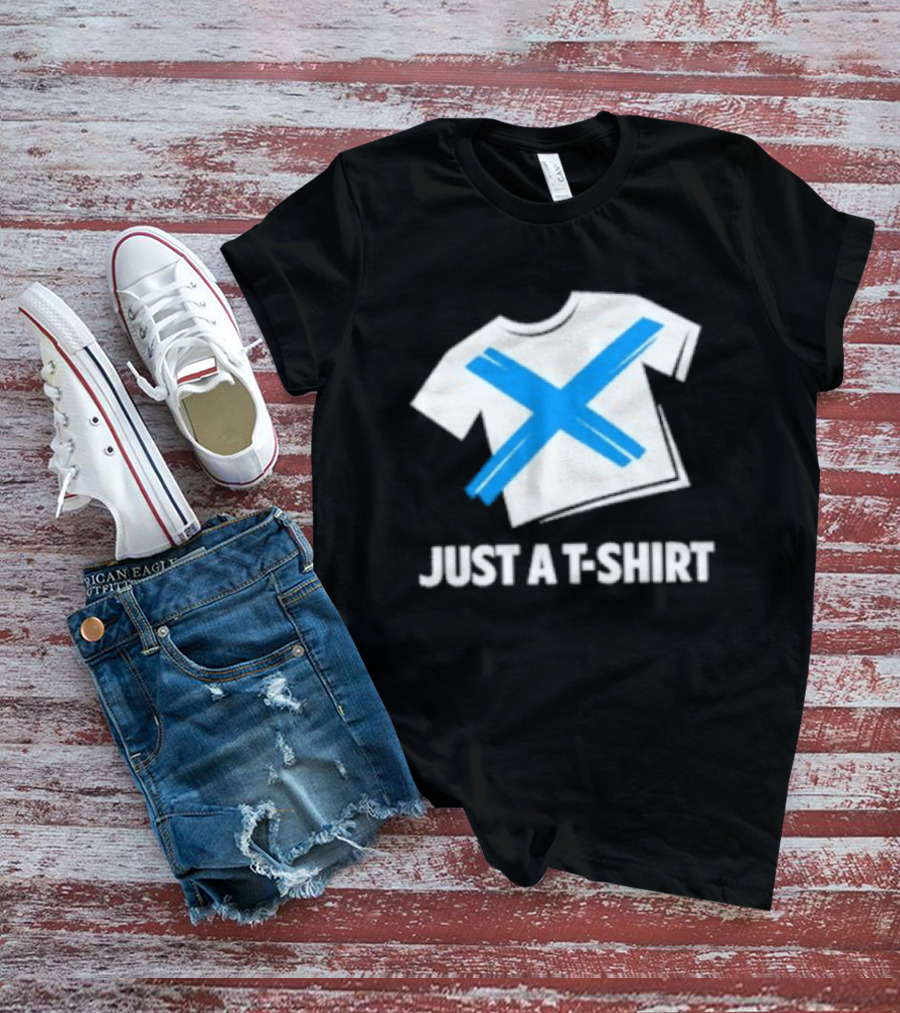 Just A Blue X T-Shirt