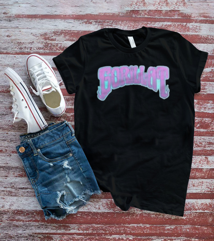Kt8 Gorillat Pink And Blue T-Shirt