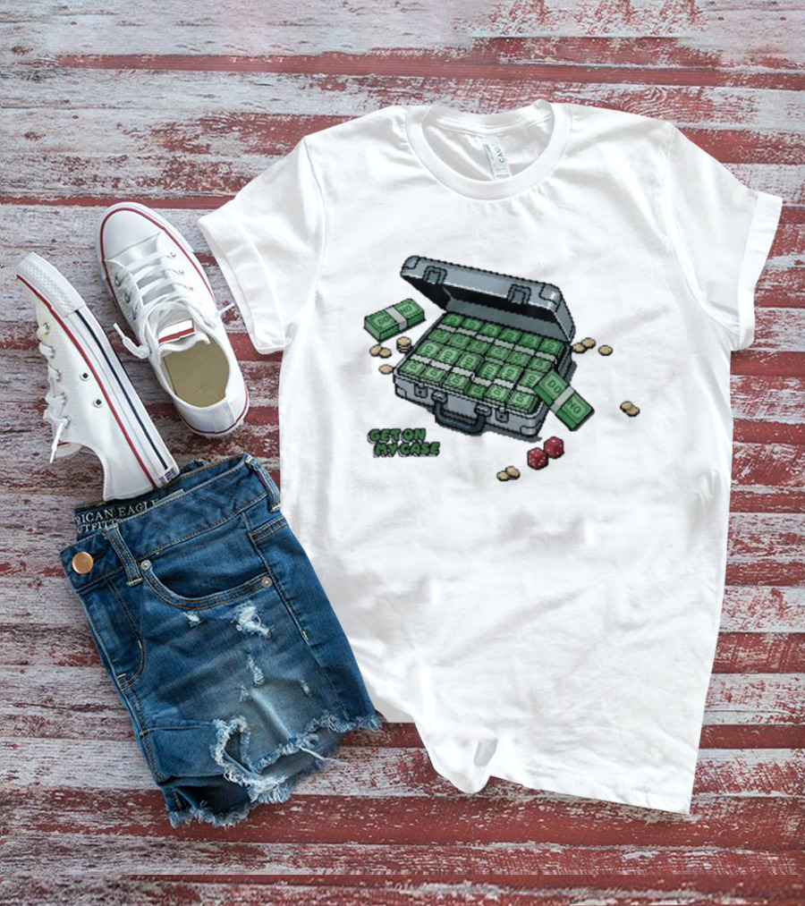 Domno Money Get On My Case Dice Case Full Of Cash T-Shirt