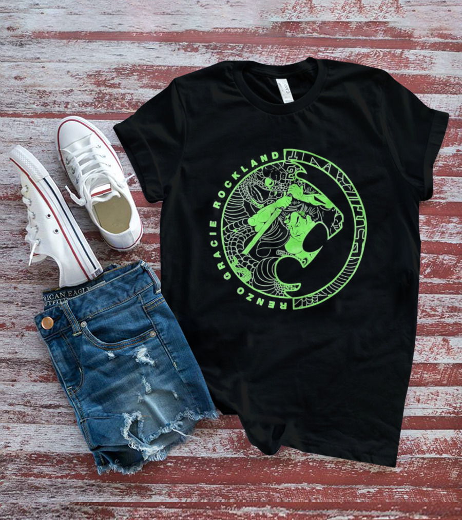 Renzo Gracie Rockland Brazilian Jiu Jitsu Academy Circle T-Shirt