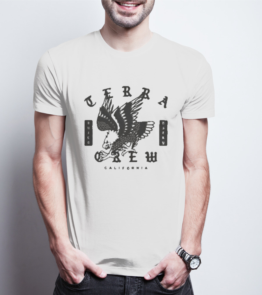 Terra Crew Eagle California Tan T-Shirt