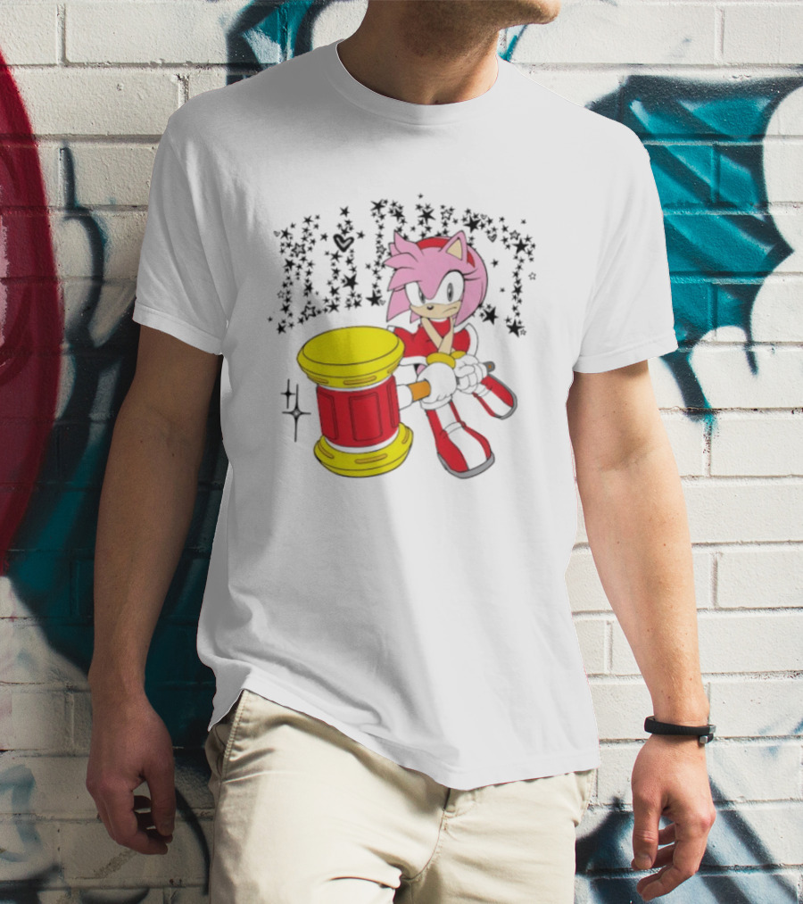 TiaCorine X Hedgehog Amy Rose Collaboration T-Shirt
