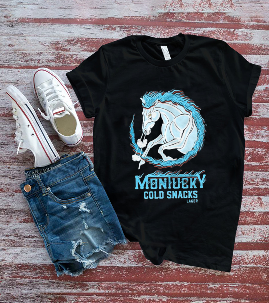 Montucky Cold Snacks Lager Year Of The Horse T-Shirt