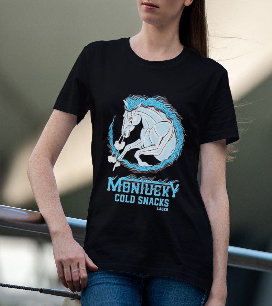 Montucky Cold Snacks Lager Year Of The Horse T-Shirt