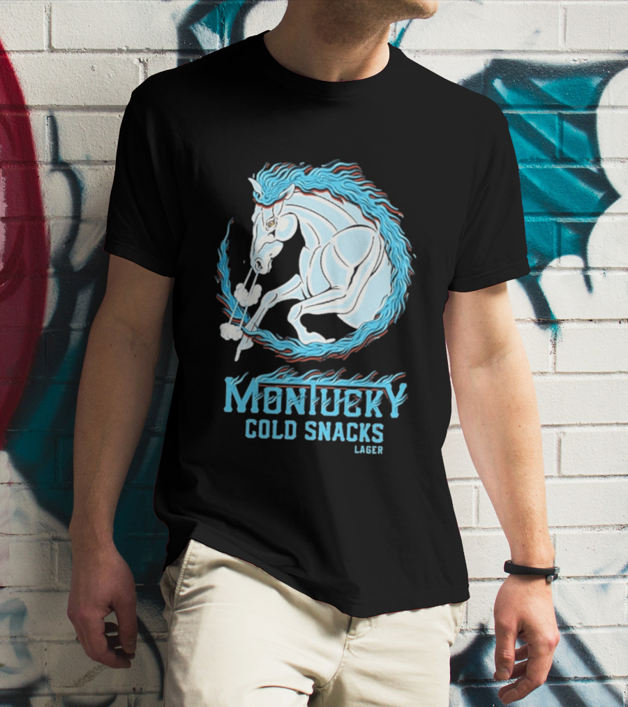 Montucky Cold Snacks Lager Year Of The Horse T-Shirt