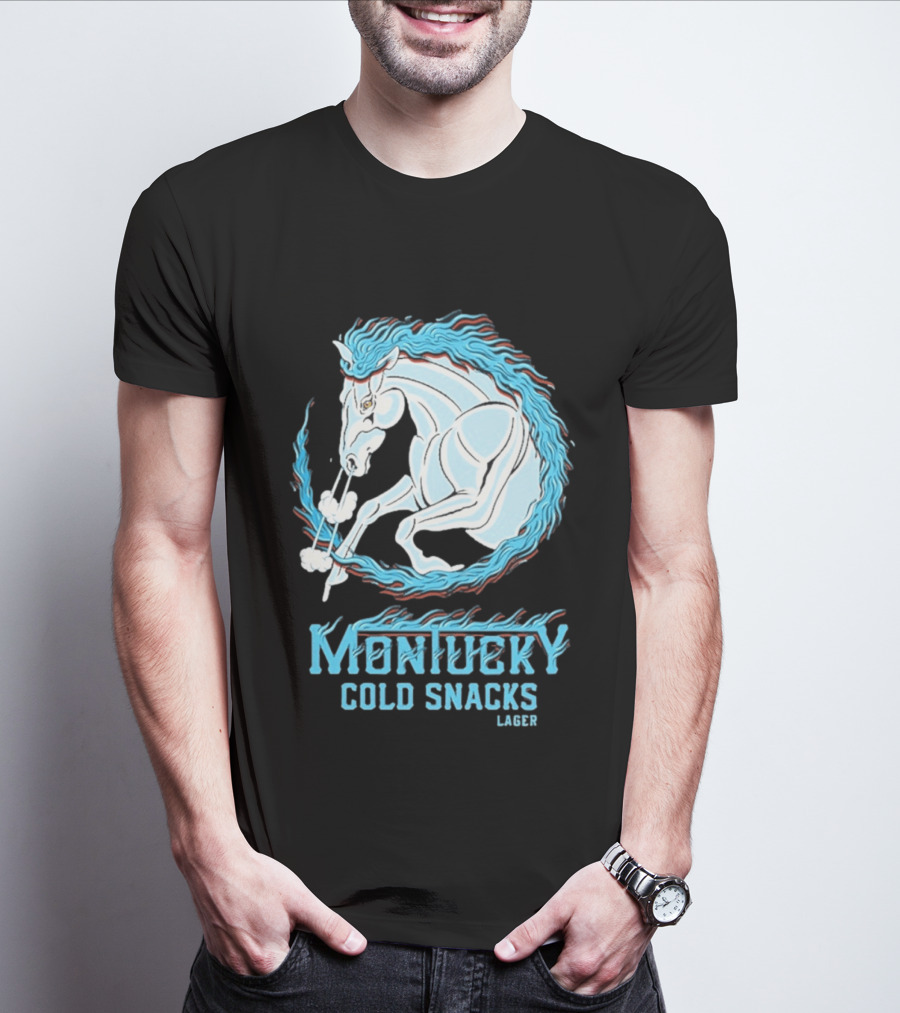 Montucky Cold Snacks Lager Year Of The Horse T-Shirt