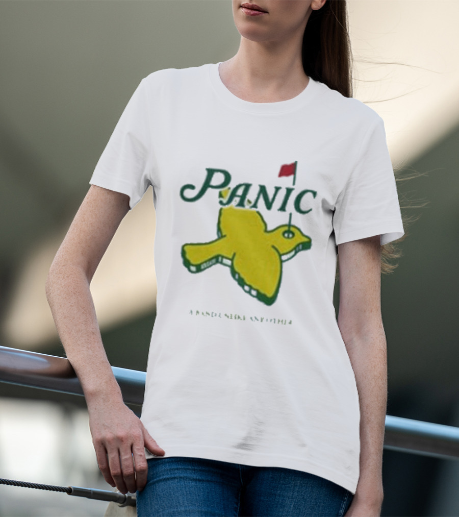 Panic Masters Area33 Bird And Flag T-Shirt