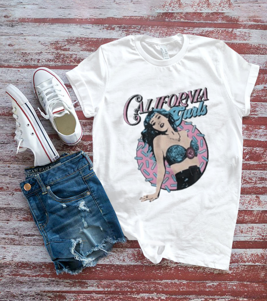 Katy Perry California Gurls Retro Pin Up T-Shirt