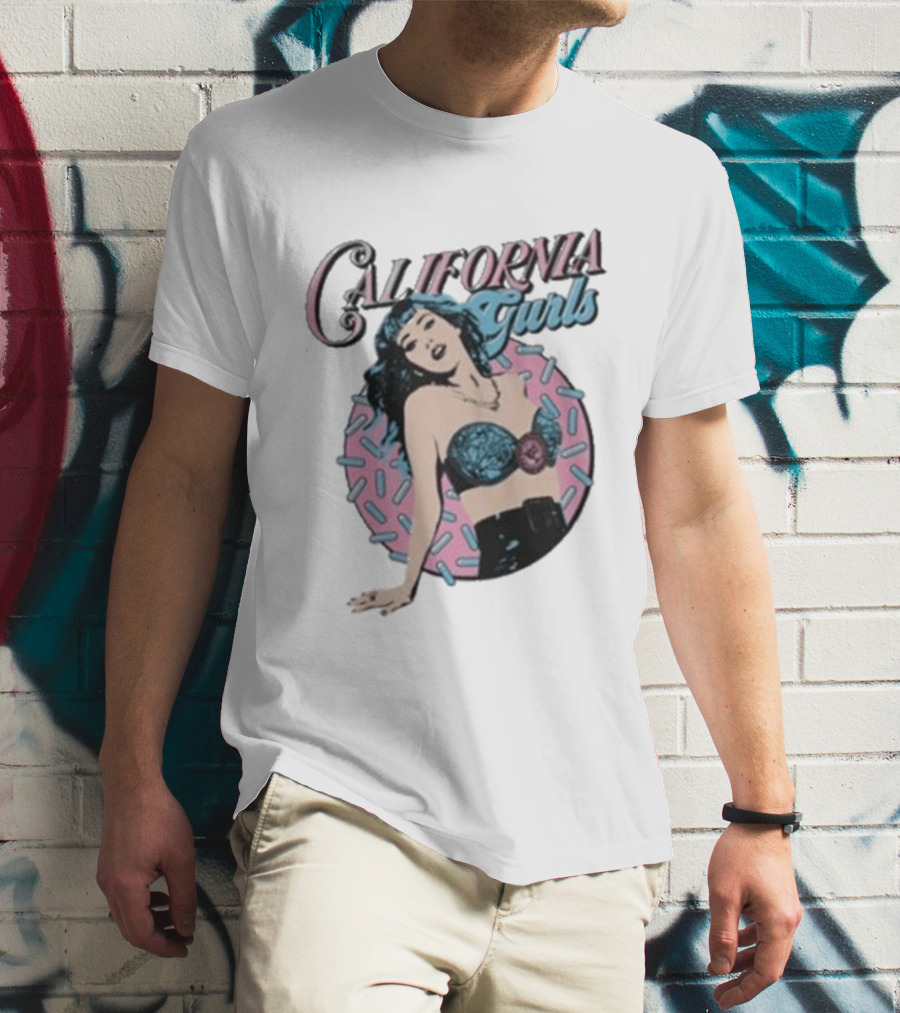 Katy Perry California Gurls Retro Pin Up T-Shirt