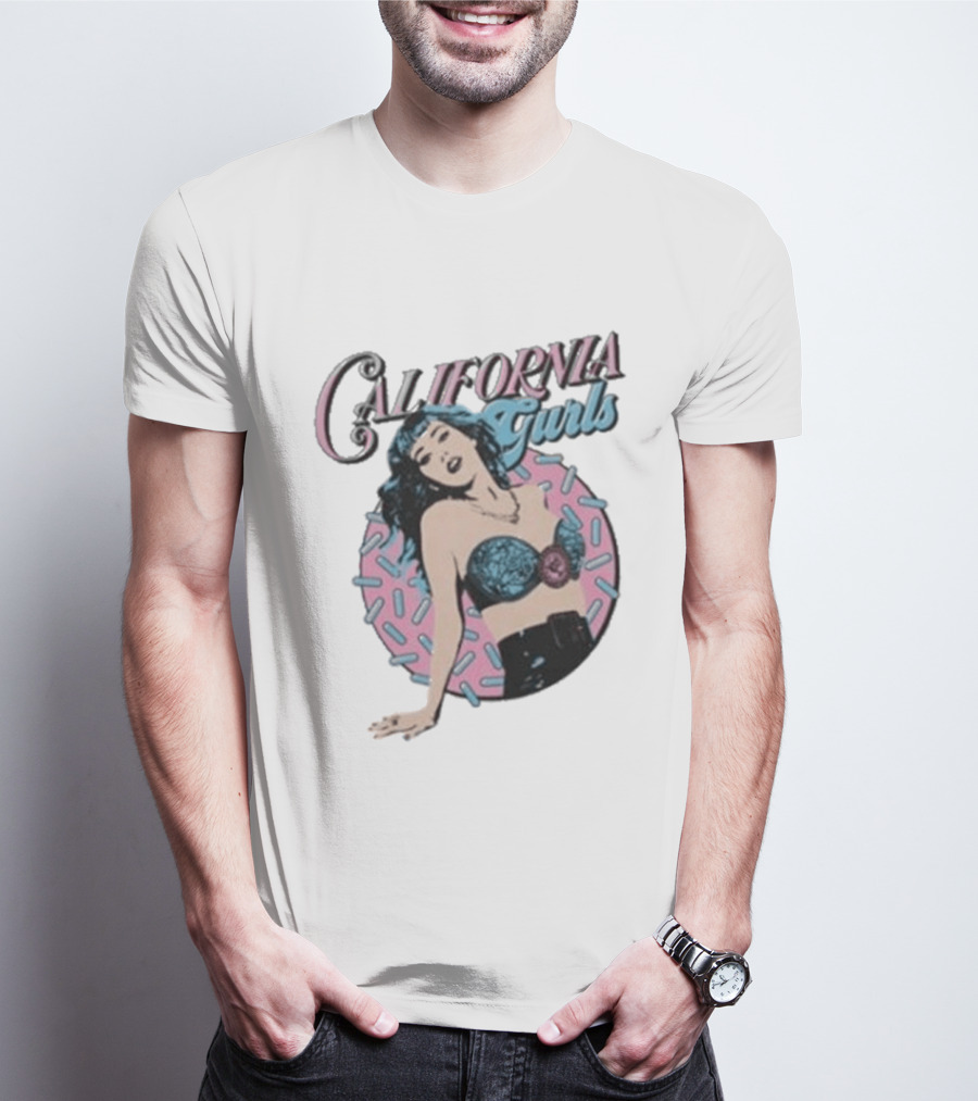 Katy Perry California Gurls Retro Pin Up T-Shirt